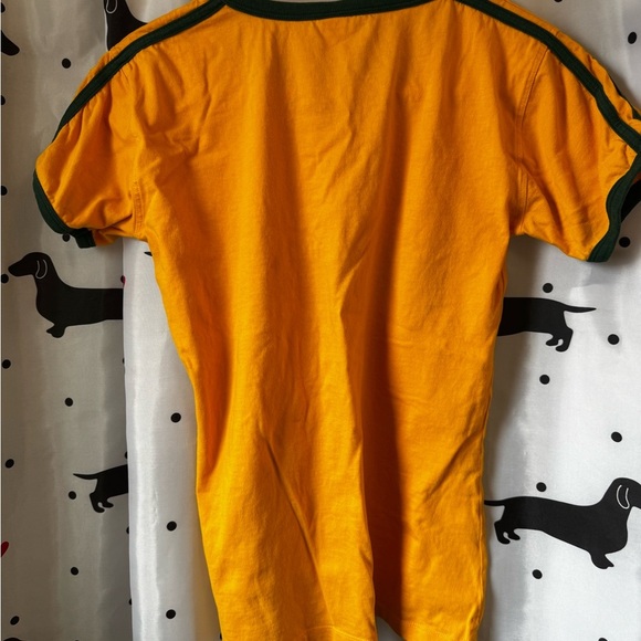 Vibrant Yellow Australia Ringer Tee Short Sleeve - Picture 4 of 4